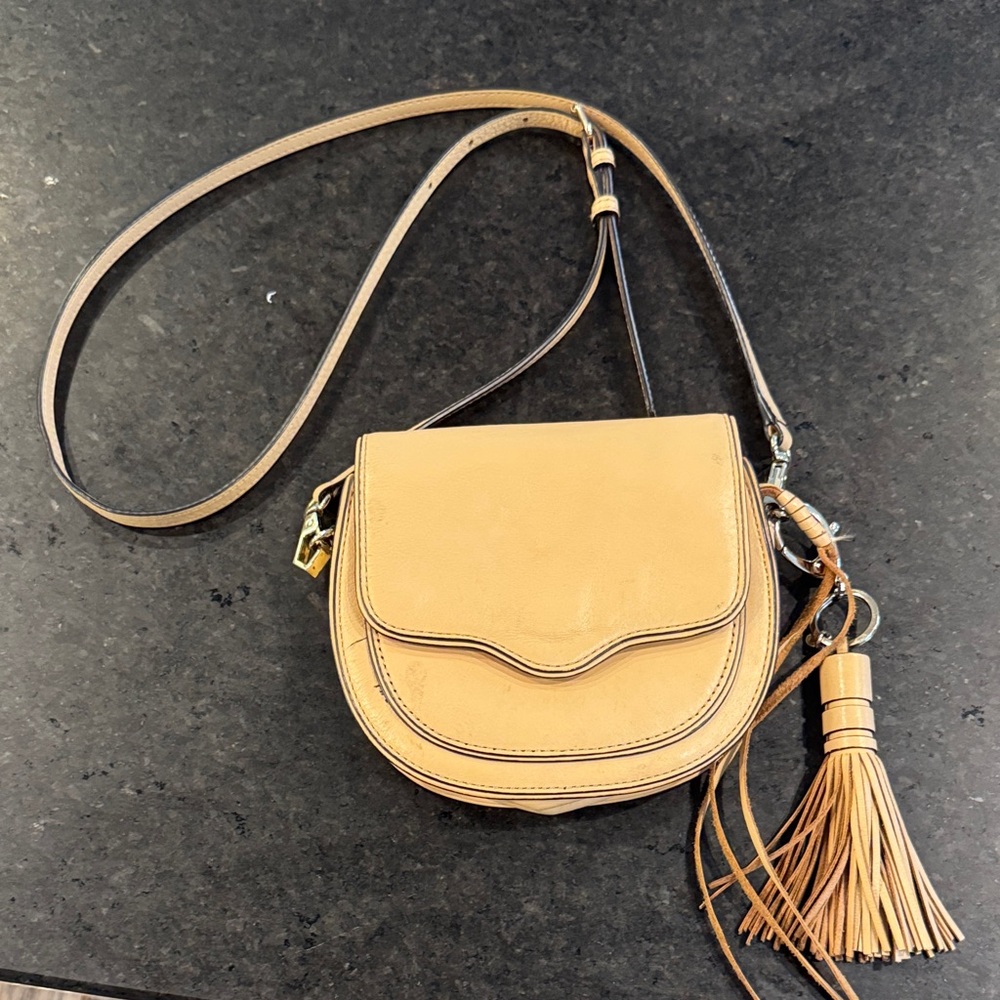 Rebecca Minkoff Tan Leather Crossbody Bag